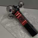 Ayleid Trailer Hitch Tri-Ball Mount with Hook & Pin Balls Sized 1-7/8 , 2 & 2-5/16 inches , Tow Hitch , Silver