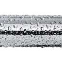 Ivilon Tension Curtain Rod - Spring Tension Rod for Windows or Shower, 54 to 90 Inch. Chrome