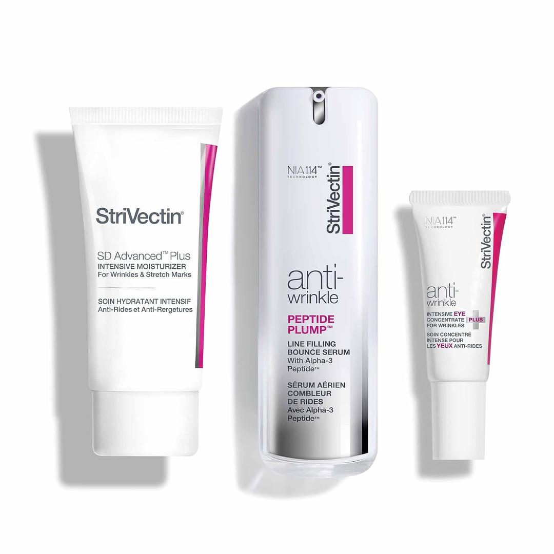 StriVectin Anti-Wrinkle Face Creams and Serums, with Ceramides & Peptides for Firm Skin, Less Wrinkles & Fine Lines & Targets Crow's Feet