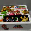 Super Mario Chess Set | 32 Custom Sculpt Chess Pieces Including Iconic Characters - Mario, Luigi, Peach, Toad, Bowser | Super Mario Themed Chess Game
