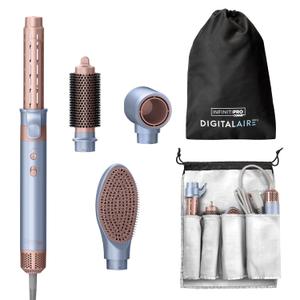 INFINITIPRO by CONAIR DigitalAIRE Multi Hair Styler, Air Styling System for Curls, Waves, Blowouts & Volume, 4 Attachments to Personalize Your Look Plus Storage Bag, Light Blue INFINITIPRO by CONAIR DigitalAIRE Multi Hair Styler, Air Styling System for Curls, Waves, Blowouts & Volume, 4 Attachments to Personalize Your Look Plus Storage Bag, Light Blue