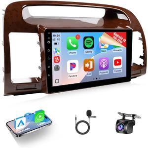 Naifay 8Core Android 12 Car Radio for Toyota Camry 2002-2006 Stereo Upgrade(Fit J.B.L Version), 9Inch IPS Touch Screen for Camry CarPlay Android Auto Bluetooth/GPS/WiFi/SWC+Canbus