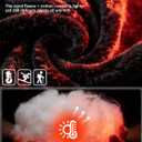 FREE SOLDIER Boys Girls Waterproof Ski Jacket Fleece Lined Warm Winter Snow Coat Kids Winter Jacket with Detachable Hood (6-7 Years, Green Camo)