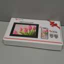 Frameo 10.1 Inch WiFi Digital Picture Frame, Smart Cloud Electronic Photo Frame with HD IPS Touch Screen Slideshow 32GB Memory Auto-Rotate Wall Mount, Share Photos/Videos from Phone by Frameo App