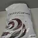 PRETTYGARDEN Women Fall 2 Piece Outfits Sweatsuits Quarter Button Long Sleeve Sweatshirt Wide Leg Pants Tracksuit Lounge Sets (XX-Large, Dark Wine Red)