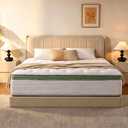 Full Size Mattress,12 Inch Hybrid Full Mattress in a Box with Memory Foam and Pocket Spring for Pressure Relief & Comfort Sleep & Zoned Support, Medium Firm,CertiPUR-US CertiPUR-US Certified