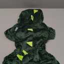 Dogs Clothes Small Pet Costume Halloween Dinosaur Costume Dog Clothing Puppy Outfits Funny Apperal (M) (Medium, Green)
