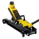 VEVOR 2.5 Ton Low Profile, Heavy-Duty Steel Racing Floor Jack with Single Piston Lift Pump, Lifting Range 3.35"-14.96"
