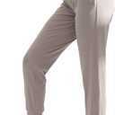 AJISAI Women's Joggers Pants Drawstring Running Sweatpants with Pockets Lounge Wear (Cloud), Size: Small Petite