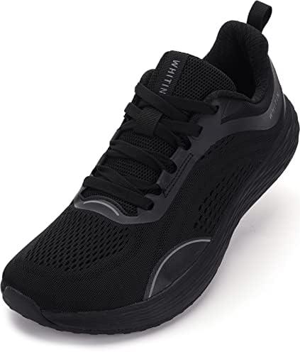 WHITIN Men's Zero Drop Running Shoes + Wide Toe Box, Size 47