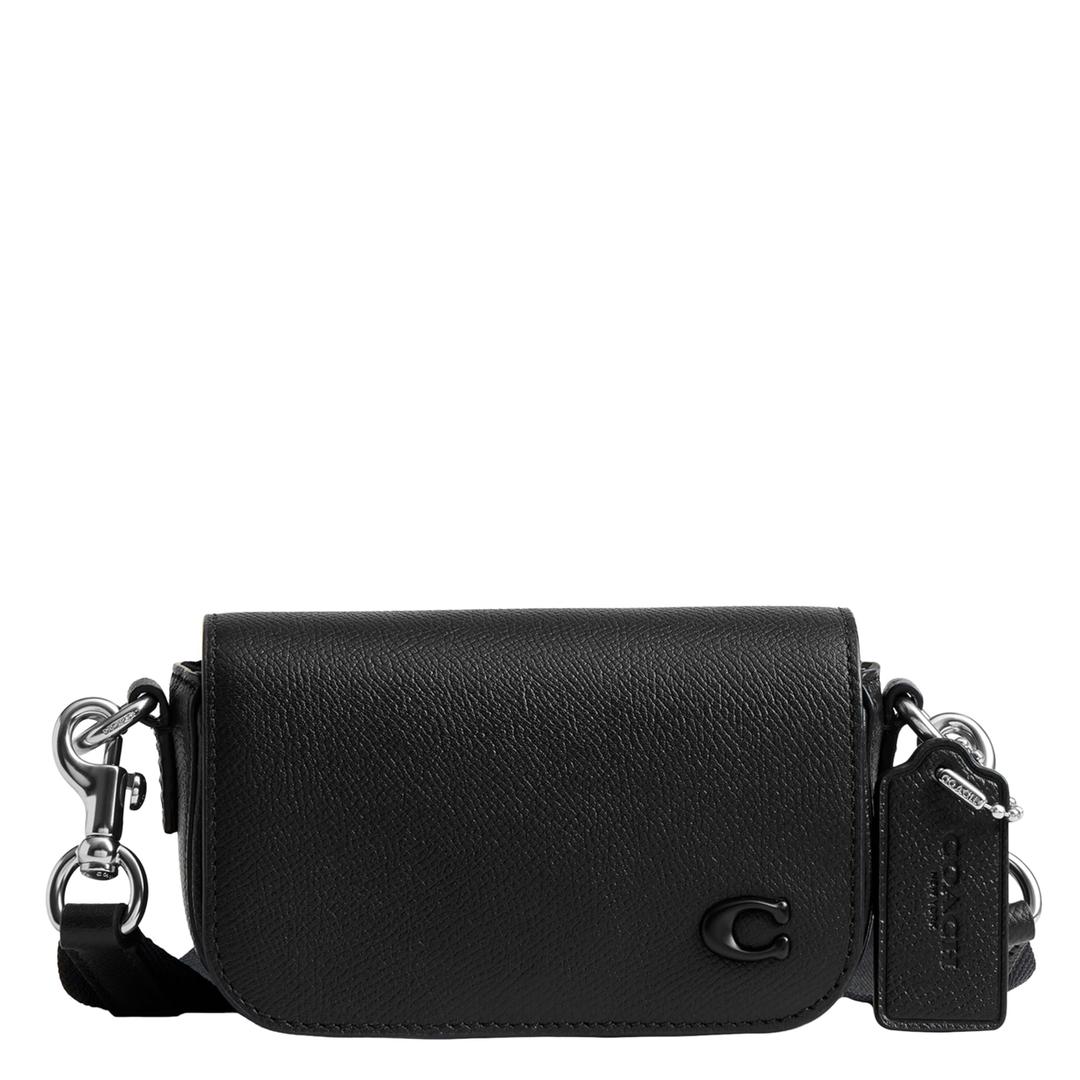 COACH Flap Crossbody Small Bag, Black