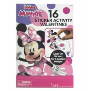 Exchange Cards Sticker Activiti Minnie 2 Pack