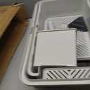Stainless Steel Litter Box with Lid | XL Enclosed Covered Cat Litter Box