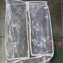 Clear Vinyl Zippered Storage Bag, 1 pc, 36 x 22 Inch