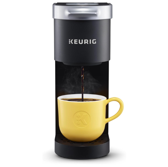 Keurig K-Mini Single Serve K-Cup Pod Coffee Maker, 6 to 12oz Brew size, with Cord Storage, Perfect for Small Spaces, Black 