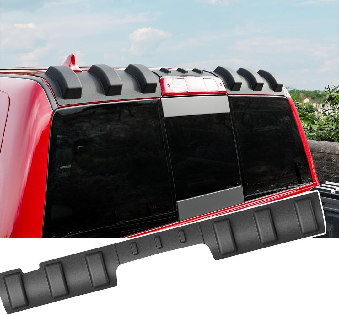 powoq Truck Cab Roof Protector Compatible with 2009-2018 Dodge RAM 1500 Rear Roof Protector Replacement for 2009-2018 Dodge RAM 1500 Accessories