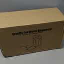 Automatic Dog Water Bowl Dispenser - 2.4 Gallon Stainless Steel Gravity Pet Water Feeder with Ergonomic Handle Design Anti Splash Drinking Bowl Without Filter Easy to Clean Multi Pet Use