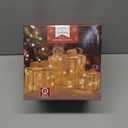 Christmas Decorations, Set of 3 Christmas Lighted Gift Boxes, Battery Operated Xmas Present Boxes, Warm White LED with Bows for Indoor Christmas Tree, Yard, Home Decor