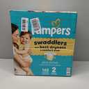 Pampers Swaddlers Diapers, Size 2 (10-22 lbs), 148 Count, Absorbent, Keeps Baby Dry and Comfortable, Skin Safe Disposable Baby Diaper