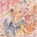 Anemone (William Kilburn) Midi 12-Month Horizontal Hardback Day Planner 2025 (Wrap Closure): Tydzie na dwch stronach, zamykany na Magnes, Paper 100 GSM