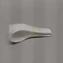 Soup Spoons Set of 6, Asian Ceramic Soup Spoons 5.3" Ramen Spoons Proper for Corelle Pho Miso Wonton Ramen Dumpling Macaron Dishwasher & Oven Safe