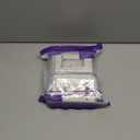 VCE Brush Wall Plate 10-Pack, Cable Pass Through Insert for Wires, Single Gang Cable Access Strap, Wall Socket for HDTV, HDMI, Home Theater Systems, White