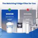 Waterspecialist WS613B Replacement for MWF, SmartWater MWFP, MWFA, GWF, HDX FMG-1, WFC1201, GSE25GSHECSS, PC75009, RWF1060, Kenmore 9991 Refrigerator Water Filter, 3 Filters
