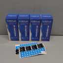 PUREPLUS XWF(NOT XWFE, NO Chips) Replacement for GE WR17X30702, GBE21, GDE21, GDE25, GFE24, GFE26, GNE21, GNE25, GNE27, GWE19, GYE18, CFE26 French Door & Side by Side Refrigerator Water Filter, 4Pack