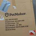 Pet Gate - 3-Panel Indoor Foldable Dog Fence for Stairs, Hallways, or Doorways - 55x24-Inch Retractable Freestanding Dog Gates by PETMAKER (White)