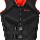 O'Brien Women's Recon US Coast Guard Approved Level 70 Buoyancy for Waterskiing, Wakeboarding, Surfing and Boating, S