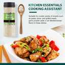 Soeos Garlic Powder, Garlic Powder Seasoning, Additive Free, Non-GMO, Garlic Seasoning for Flavor Vegetables, Grilled Meats, Salads, Dressings and More, 3.7 Ounce(Pack of 3)