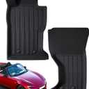 Floor Mats for Mazda MX5 Miata: 2016-2025 Custom Car Accessories, Fit for Fiat 124 Spider 2017 2018, All Weather Black Automotive Carpet Floor Liners for Miata MX-5 ND 2024 2023 2022 2021 2020 2019