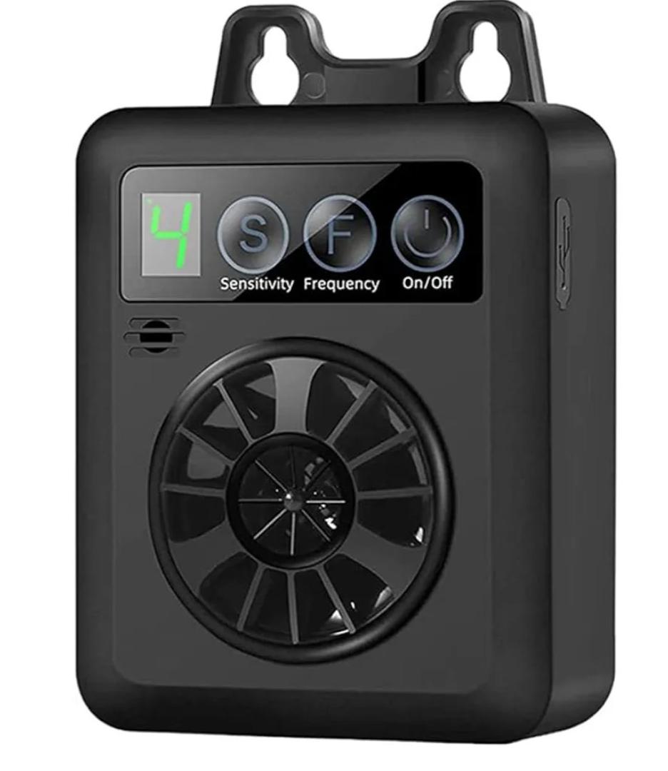 Smart Anti Barking Device for Dogs, Rechargeable Dog Bark Deterrent Devices, Pet Behavior Training Tool with 3 Adjustable Sensitivity Levels for Indoor and Outdoor Use