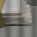 CTSNSLH 4 Tier Plastic Storage Bins with Lid 23QT - Stackable Storage Bins with Wheels, Organizers and Storage, Plastic Storage Cabinet Organization and Storage for Living Room, Office, Dorm (White)