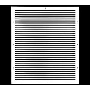 HVAC Premium 16'' X 24" Aluminum Return Grille - Easy Air Flow - Linear Bar Grilles [Outer Dimensions: 17.875'' w X 25.875'' h]
