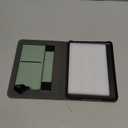 CoBak Case with Stand for Kindle Paperwhite 12th Gen 2024 Released (7") & Kindle Colorsoft Signature Edition - Durable PU Leather Cover with Auto Sleep Wake, Card Slot, Hand Strap Feature, Sage Green