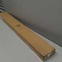 Bay Window Curtain Rods, HOTOZON 1 Inch Heavy Duty Curtain Rods for Bay Windows 36-72 Inch(Center Rod), 20-36 Inch Side Rods for Windows, Antique Bronze, Decorative Drapery Rods with End Cap Finials