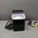 DUMOS Ice Makers Countertop with Handle Ice Machine, Fast in 6 Mins, 26lbs in 24 Hours, Quiet Self-Cleaning, Compact Size Portable for Home, Kitchen, RV, Camping,Modern Black