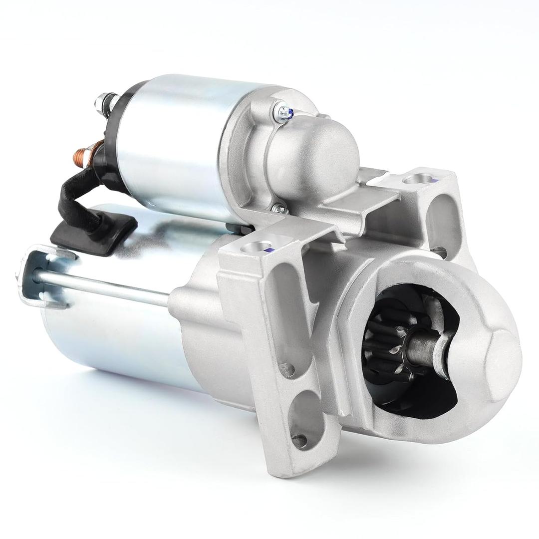 6494 Starter Motor Fit for Chevy Silverado Tahoe for GMC Sierra Yukon for Cadillac Escalade for Buick Rainier 4.8L 5.3L V8 Automotive Replacement Starters#12568051, 12592294 Engine Starter