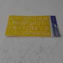 Westcott Letter Stenciling Guides (02145)