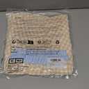 Wenrine Womens Gingham Bubble Mini Skirts Striped Elastic Waist Cute Y2K Skorts Plaid Summer Beach Skirt (Small, Khaki)