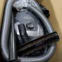 Akitas C11WT Bagged Canister Vacuum Cleaner, Wessel Turbo Brush for Pet Hair (Cat & Dog), HEPA Filtration, 33ft Cleaning Radius, with Retractable Cord and Wide Parquet Brush