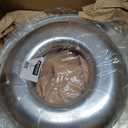 Allstar Performance Air Cleaner Base, 14 in Round, 5-1/8 in Carb Flange, Drop Base, Lightweight, Aluminum, Natural, Each