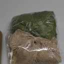 24 Pcs Burlap Christmas Bows Decoration 5.9 Inch Christmas Tree Rustic Ornament Natural Burlap Ribbon Bow Knot for Xmas Tree Wreath Holiday Party Decorations (Neutral)