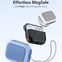 ESR for AirPods Pro 3 Case, Compatible with AirPods Pro Case 3rd Generation (2025), Compatible with MagSafe, Full Drop Protection Cover with Lanyard, Navy Blue