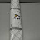 Shelf & Drawer Liner for Kitchen Cabinets, Non-Slip Non-Adhesive Shelf Paper Protect Dresser and Cupboard, Waterproof Drawer Mats for Bathroom, Easy Install (White Geometric 12" x 120")