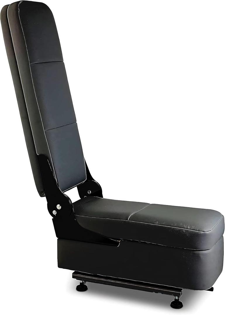 Ride USA 8 inch 2nd row jump seat (Black) -Compatible with Toyota Sienna (2021-2023)
