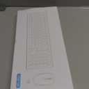 Wireless Keyboard and Mouse Combo, Full-Sized Wireless Keyboard and Adjustable DPI Mouse, 2.4GHz USB Receiver, Silent Keyboard and Mouse for PC, Windows, MAC, Desktop, Laptop (Avocado Green)