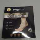 Ankle Brace for Women & Men - Compression Socks 20-30mmHg, Achilles Tendonitis, Plantar Fasciitis Relief, Sprained Ankle, Heel Spurs, Foot Swelling & Fatigue, Arch Support (1 Pair) Large