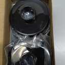 Amolliar Plastic Mason Jar Soap Dispenser with Pump Lid,16OZ Refillable Hand Soap Dispenser Set with Cute Lables, Farmhouse Decor for Kitchen Bathroom, Liquid Soap, Dish Soap (2 Pack, Black)